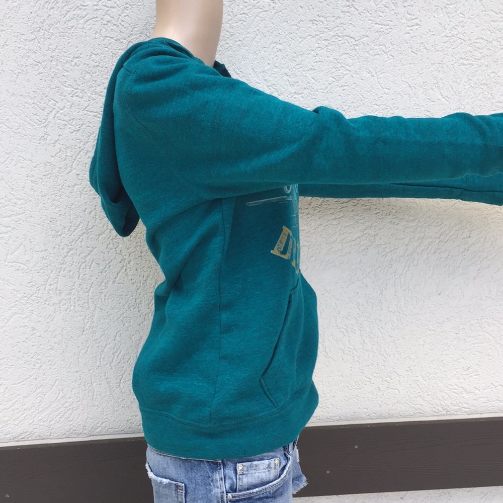 Harley Davidson hoodie small teal - Picture 5 of 6